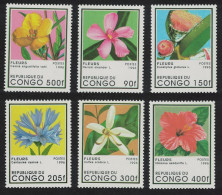 Congo Flowers 6v 1996 MNH MI#1468-1473 - Neufs