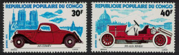 Congo Veteran Cars 2v Def 1975 SG#456-457 - Nuovi