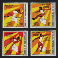Congo Sport Central African Games Yaounde 4v 1976 MNH SG#525-528 - Ongebruikt