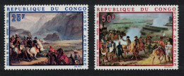 Congo Birth Bicentenary Of Napoleon Bonaparte 2v 1969 MNH SG#170-171 - Neufs