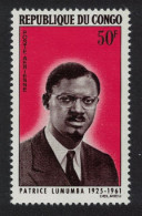 Congo Lumumba ERROR - No Overprint RAR 1965 MNH MI#71F - Nuovi