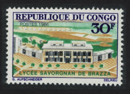 Congo Savorgnan De Brazza High School 1966 MNH SG#105 - Ongebruikt