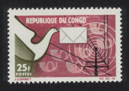 Congo Birds Posts And Telecommunications Office 1965 MNH SG#59 - Mint/hinged