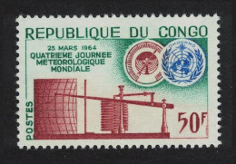 Congo World Meteorological Day 1964 MNH SG#42 - Neufs