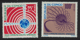 Congo Space Telecommunications 2v 1963 MNH SG#31-32 - Mint/hinged