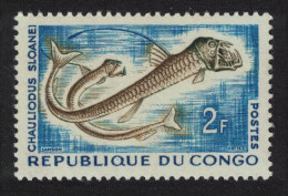 Congo Fish Sloan's Viperfish 'Hauliodus Sloanei' 2f 1961 MNH SG#15 - Neufs