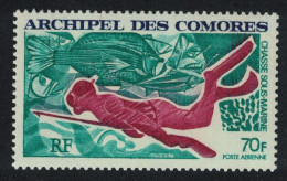 Comoro Is. Underwater Spear-fishing 1972 MNH SG#122 - Andere & Zonder Classificatie
