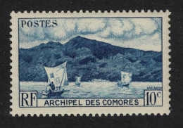 Comoro Is. Anjouan Bay Boat 1950 MNH SG#1 MI#20 - Other & Unclassified