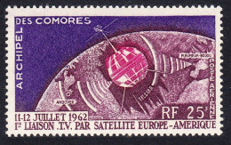 Comoro Is. Space Telstar 1962 MNH SG#32 MI#51 Sc#C7 - Autres & Non Classés