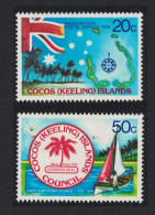 Cocos (Keeling) Is. Sailing Southern Cross 2v 1979 MNH SG#32-33 Sc#32-33 - Cocoseilanden