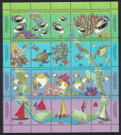 Cocos (Keeling) Is. Fish Corals Turtles Sailing 20v 1994 MNH SG#296-315 Sc#292E - Kokosinseln (Keeling Islands)