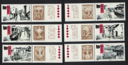 China Ancient Towns Tihu Lake Valley 6v 2001 MNH SG#4575-4581 MI#3229-3234 Sc#3092-3097 - Unused Stamps