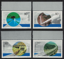 China Datong River Diversion Project 4v Margins 2001 MNH SG#4617-4620 - Ungebraucht