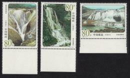 China Waterfalls 3v 2001 MNH SG#4606-4608 - Nuovi