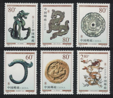 China Chinese Dragon Artefacts 6v 2000 MNH SG#4473-4478 MI#3125-3130 Sc#3007-3012 - Ongebruikt