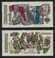 Czechoslovakia UNESCO World Anniversaries 2v 1971 MNH SG#1949-1950 - Ongebruikt