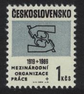 Czechoslovakia 50th Anniversary Of International Labour Organisation 1969 MNH SG#1804 - Nuevos