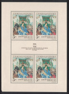 Czechoslovakia 'Madonna Of The Rosary' Painting By Albrecht Durer Sheetlet 1968 MNH SG#1756 - Neufs