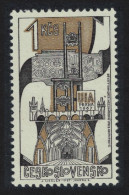 Czechoslovakia Architects' Union Congress Prague 1967 MNH SG#1667 - Unused Stamps
