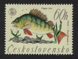 Czechoslovakia World Angling Championship Eurasian Perch Fish 1966 MNH SG#1565 - Ongebruikt