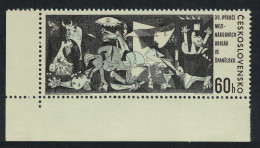 Czechoslovakia 'Guernica' Painting After Picasso Corner 1966 MNH SG#1592 - Ongebruikt