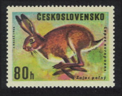 Czechoslovakia Brown Hare Game Animals 1966 MNH SG#1615 - Ongebruikt