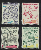 Czechoslovakia Cycling Mountain Rescue Sports Events 4v 1965 MNH SG#1455-1458 - Ungebraucht