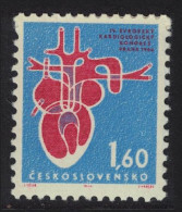 Czechoslovakia Fourth European Cardiological Congress Prague 1964 MNH SG#1435 - Neufs