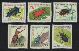 Czechoslovakia Beetles 6v 1962 MNH SG#1326-1331 - Ungebraucht
