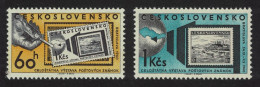Czechoslovakia National Philatelic Exhibition Bratislava 2v 1960 MNH SG#1166-1167 - Neufs
