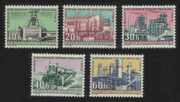 Czechoslovakia Third Five Year Plan 1st Issue 5v 1960 MNH SG#1168-1172 - Unused Stamps
