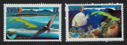 Caribic Tern Bird Fish UPAEP America Environmental Protection 2v 2004 MNH SG#4774-4775 - Nuovi