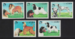 Caribic Dogs 5v 1994 MNH SG#3916-3920 - Unused Stamps
