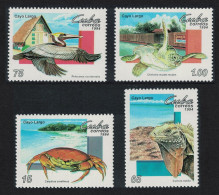 Caribic Pelican Bird Turtle Crab 4v 1994 MNH SG#3921-3924 - Ungebraucht
