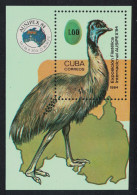 Caribic Emu Bird MS 1984 MNH SG#MS3041 - Unused Stamps