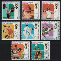 Caribic Olympic Games Moscow 8v 1980 MNH SG#2611-2618 - Nuevos