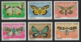 Caribic Nocturnal Butterflies 6v 1979 MNH SG#2554-2559 - Unused Stamps