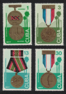 Caribic National Decorations 4v 1977 MNH SG#2387-2390 - Nuevos