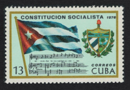 Caribic Flag Music Constitution 1976 MNH SG#2273 - Ungebraucht