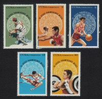 Caribic Sport Pan-American Games Mexico 5v 1975 MNH SG#2229-2233 - Unused Stamps