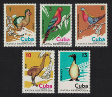 Caribic Extinct Birds 5v 1974 MNH SG#2146-2150 - Ongebruikt