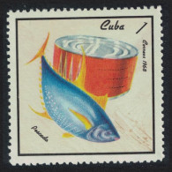 Caribic Canned Fish Food Products 1968 MNH SG#1582 - Nuovi