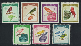 Caribic Canary-breeding Singing Birds 7v 1968 MNH SG#1568-1574 - Nuevos