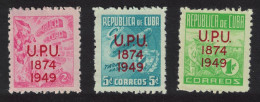 Caribic 75th Anniversary Of UPU 1950 MNH SG#541-543 - Ungebraucht