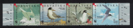 Croatia Birds WWF Little Tern Strip Of 4v 2006 MNH SG#854-857 MI#774-777 Sc#621 A-d - Croatia