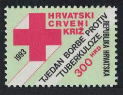 Croatia Red Cross Anti-tuberculosis Week Sheet Stamp 1993 MNH SG#252 - Croatia
