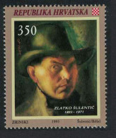 Croatia Zlatko Sulentic Painter 1993 MNH SG#226 - Croatie