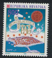 Croatia 550th Anniversary Of Refoundation Of Pag 1993 MNH SG#233 - Croazia