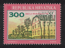 Croatia Sokak Houses Beli Manastir 1992 MNH SG#182 MI#199 - Croazia