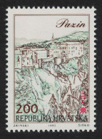 Croatia Castle Pazin 1992 MNH SG#209 - Croatie